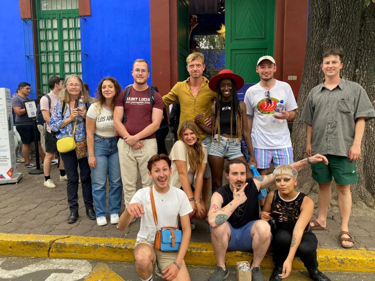 Barrio Downtown Mexico City Hostel Екстер'єр фото