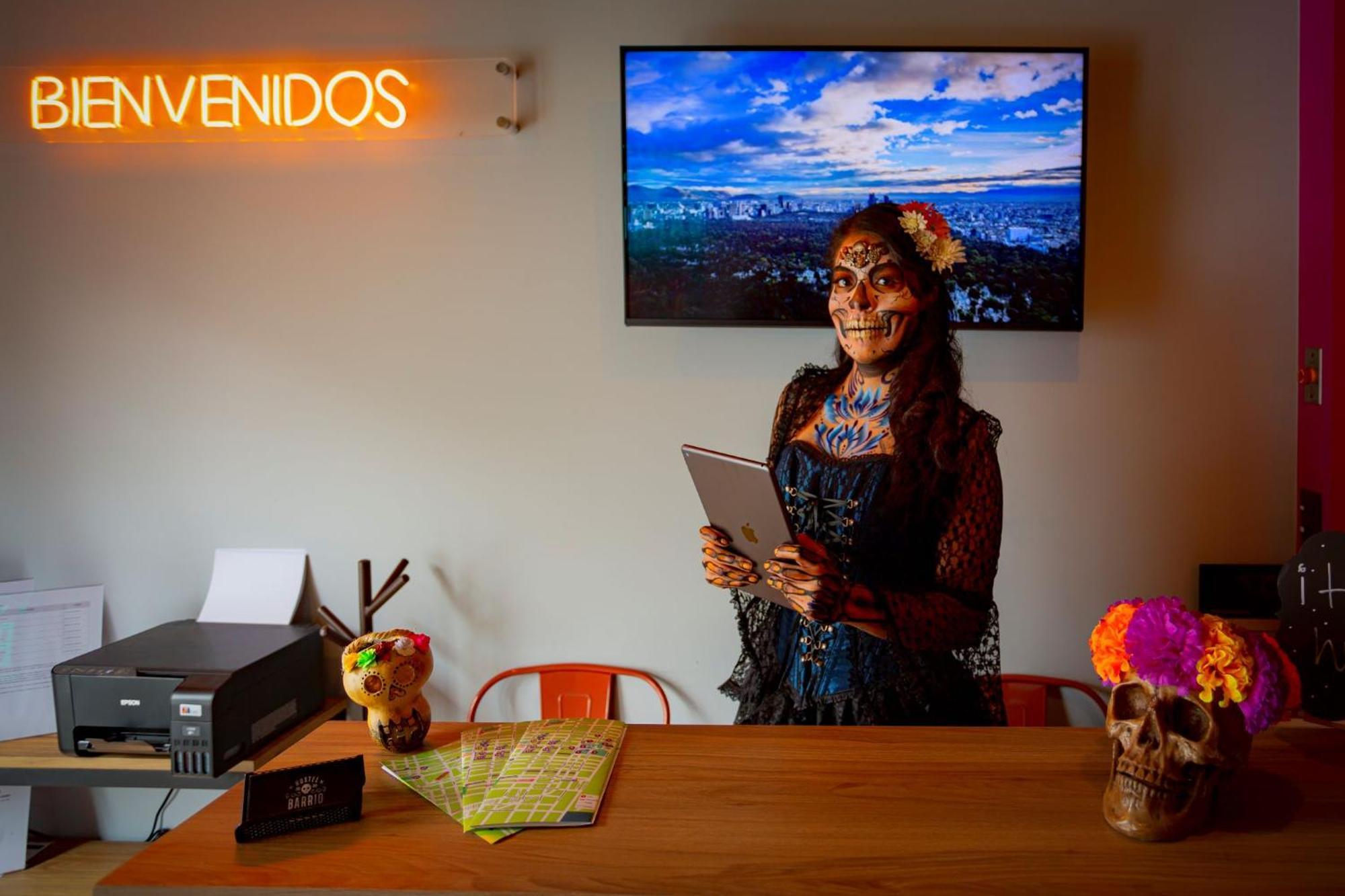 Barrio Downtown Mexico City Hostel Екстер'єр фото